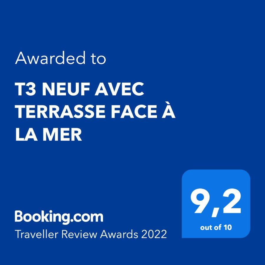 باندول T3 Neuf Avec Terrasse Face A La Mer المظهر الخارجي الصورة